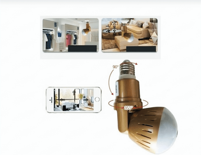 360 Wifi CCTV Bulb